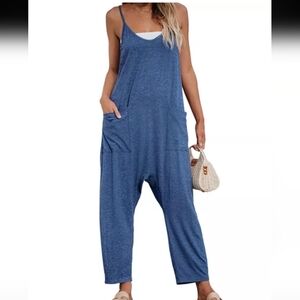 Blue Women's Jumpsuit